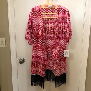 Lularoe Monroe kimono (Small)